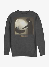 Star Wars The Mandalorian The Child Scene Crew Sweatshirt