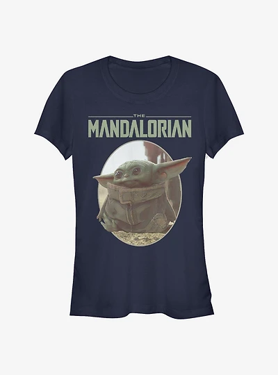 Star Wars The Mandalorian The Child The Look Girls T-Shirt