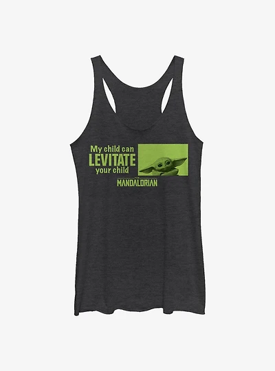 Star Wars The Mandalorian Child Can Levitate Girls Tank Top