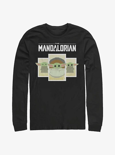 Star Wars The Mandalorian The Child Boxes Long-Sleeve T-Shirt