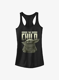 Star Wars The Mandalorian Child Title Girls Tank