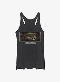 Star Wars The Mandalorian The Child The Stare Girls Tank Top