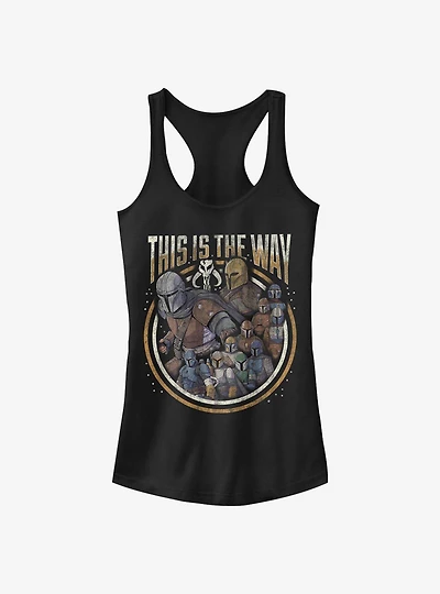 Star Wars The Mandalorian This Is Way Girls Tank