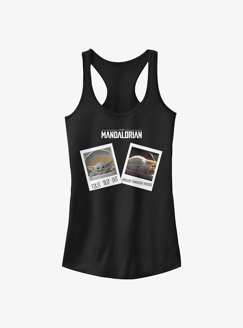Star Wars The Mandalorian Travel Polaroids Girls Tank