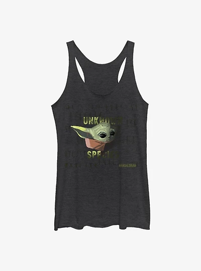 Star Wars The Mandalorian Unknown Species Child Girls Tank Top