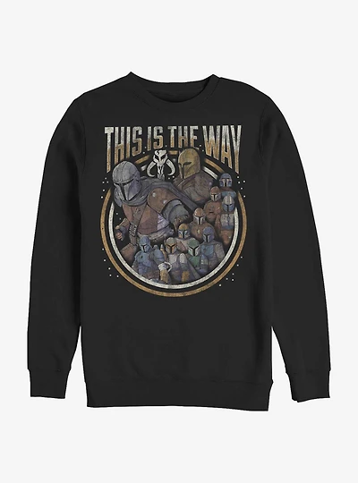 Star Wars The Mandalorian This Is Way Crew Sweatshirt