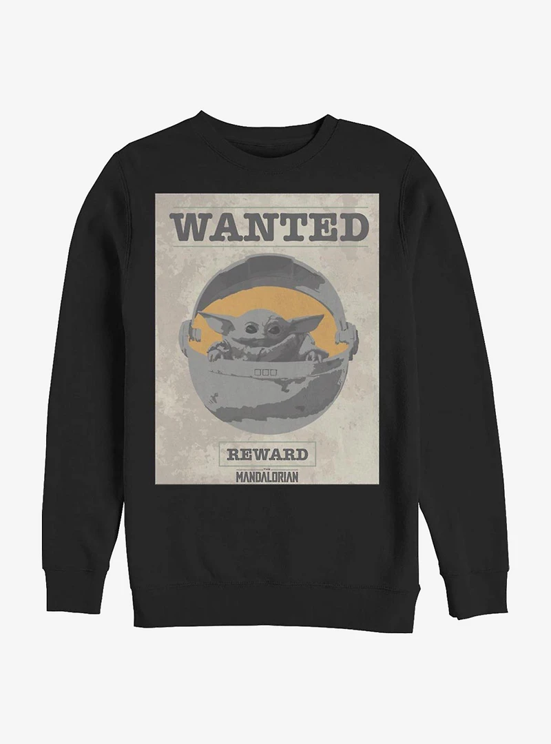 Star Wars The Mandalorian Wanted Child Sweatshirt