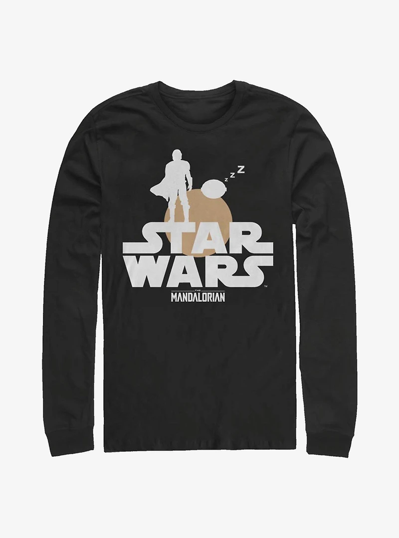 Star Wars The Mandalorian Sunset Duo Long-Sleeve T-Shirt