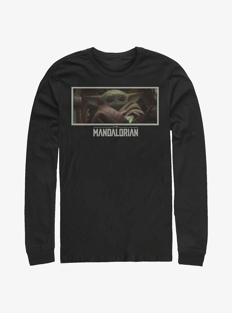 Star Wars The Mandalorian Child Stare Long-Sleeve T-Shirt
