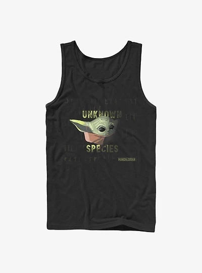 Star Wars The Mandalorian Unknown Species Child Tank Top