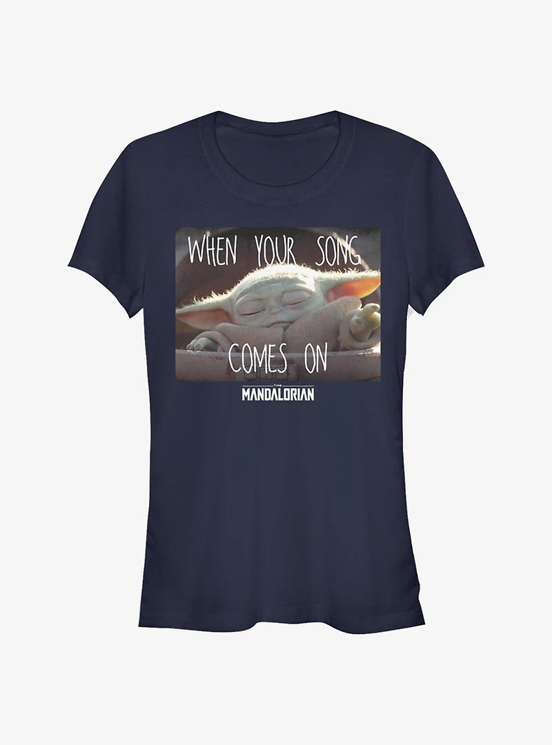The Mandalorian Song Meme Girls T-Shirt