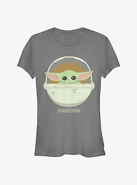 Star Wars The Mandalorian Child Cute Bassinet Girls T-Shirt