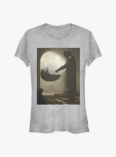 Star Wars The Mandalorian Child Scene Girls T-Shirt