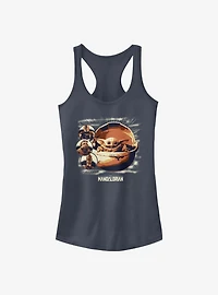 Star Wars The Mandalorian Child Group Girls Tank