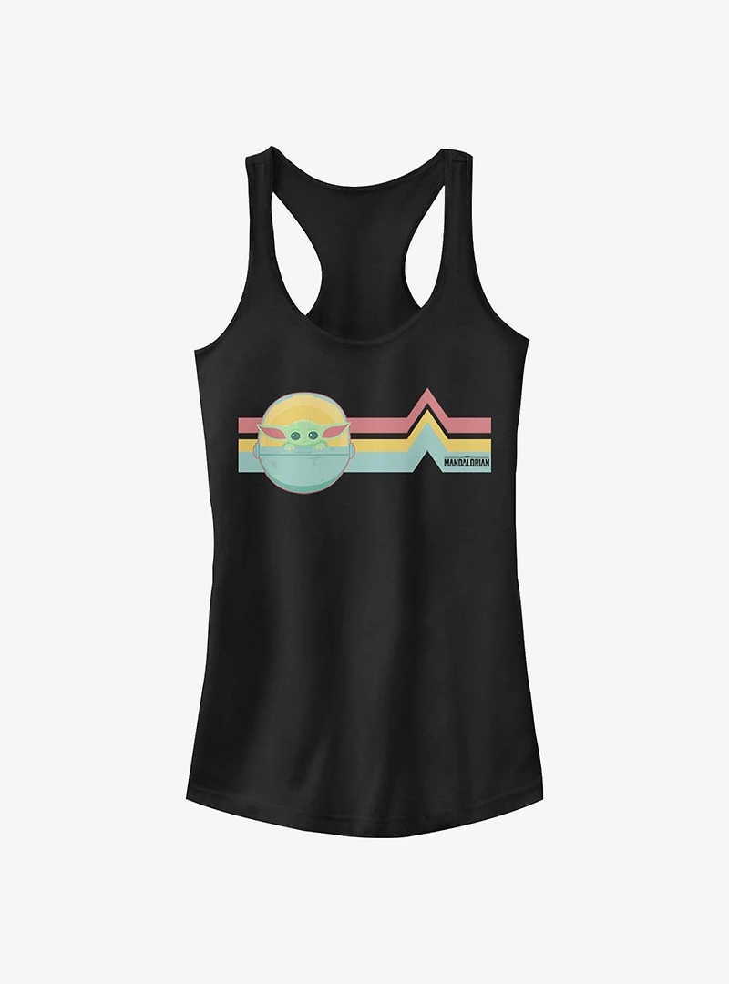 Star Wars The Mandalorian Rainbow Child Girls Tank