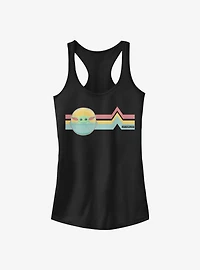 Star Wars The Mandalorian Rainbow Child Girls Tank