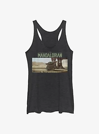 Star Wars The Mandalorian The Child Still Looking Girls Tank Top