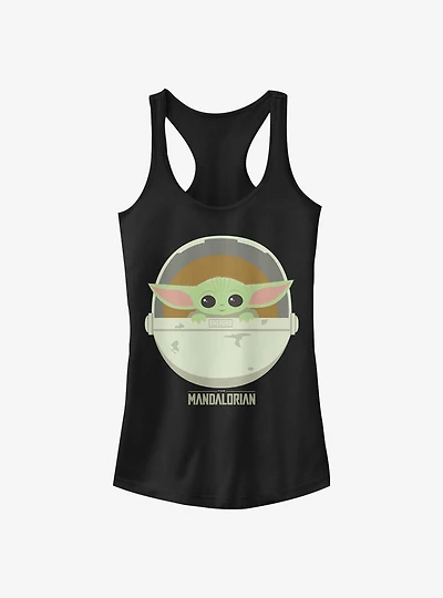Star Wars The Mandalorian Child Cute Bassinet Girls Tank Top