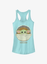 Star Wars The Mandalorian Child Cute Bassinet Girls Tank Top