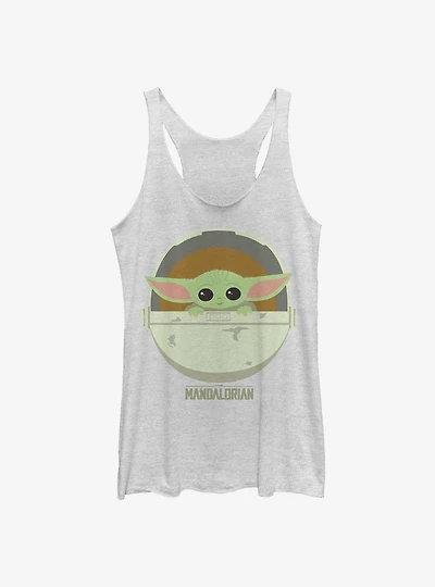 Star Wars The Mandalorian The Child Cute Bassinet Girls Tank Top