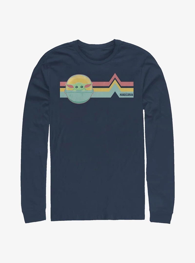 Star Wars The Mandalorian Rainbow The Child Long-Sleeve T-Shirt