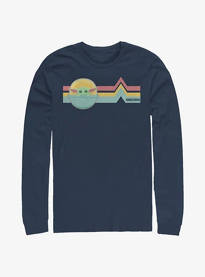 Star Wars The Mandalorian Rainbow The Child Long-Sleeve T-Shirt