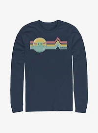 Star Wars The Mandalorian Rainbow The Child Long-Sleeve T-Shirt