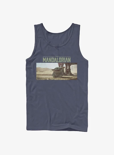 Star Wars The Mandalorian The Child Still Looking Tank Top