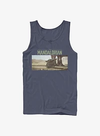 Star Wars The Mandalorian The Child Still Looking Tank Top