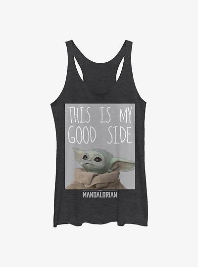 Star Wars The Mandalorian The Child My Good Side Girls Tank