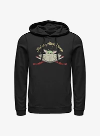 Star Wars The Mandalorian Child Protect Attack Unwrap Hoodie