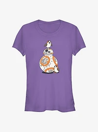 Star Wars: The Last Jedi Tiny Porgs Redux Girls T-Shirt