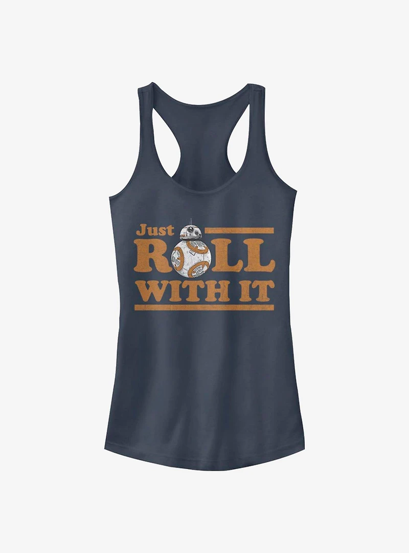 Star Wars: The Last Jedi Just Roll Girls Tank