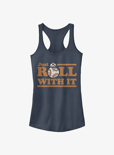 Star Wars: The Last Jedi Just Roll Girls Tank