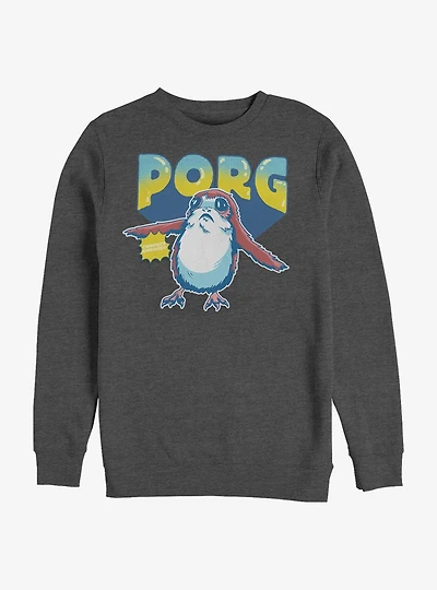 Star Wars: The Last Jedi Colorful Porg Crew Sweatshirt
