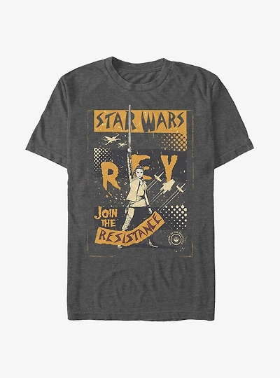 Star Wars: The Last Jedi Resistance Rey T-Shirt