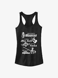 Star Wars Dad Force Girls Tank