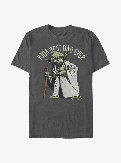 Star Wars Yoda Best Dad T-Shirt