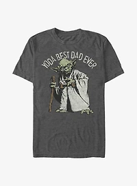 Star Wars Yoda Best Dad T-Shirt