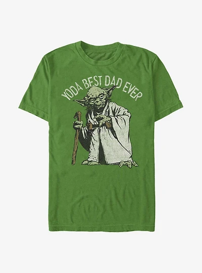 Star Wars Yoda Best Dad T-Shirt