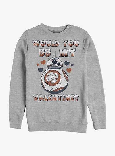 Star Wars: The Force Awakens BB-8 My Valentine Crew Sweatshirt