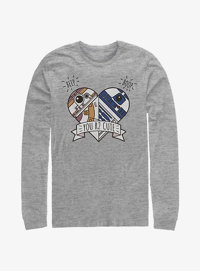 Star Wars: The Force Awakens BB-8 Heart R2 Long-Sleeve T-Shirt
