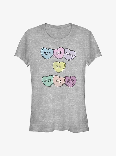 Star Wars Force Hearts Girls T-Shirt