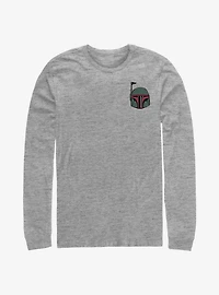 Star Wars Boba Badge Long-Sleeve T-Shirt