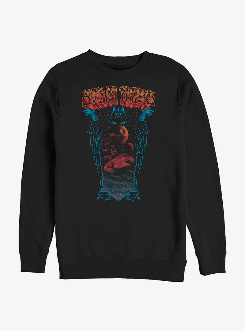 Star Wars Psychedelic Vader Crew Sweatshirt