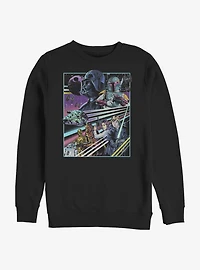Star Wars Rebellion Poster Crew Sweatshirt