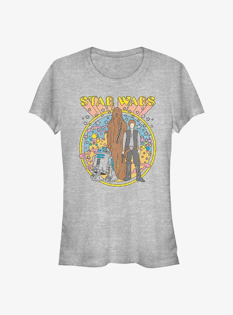 Star Wars Psychedelic Rebels Girls T-Shirt