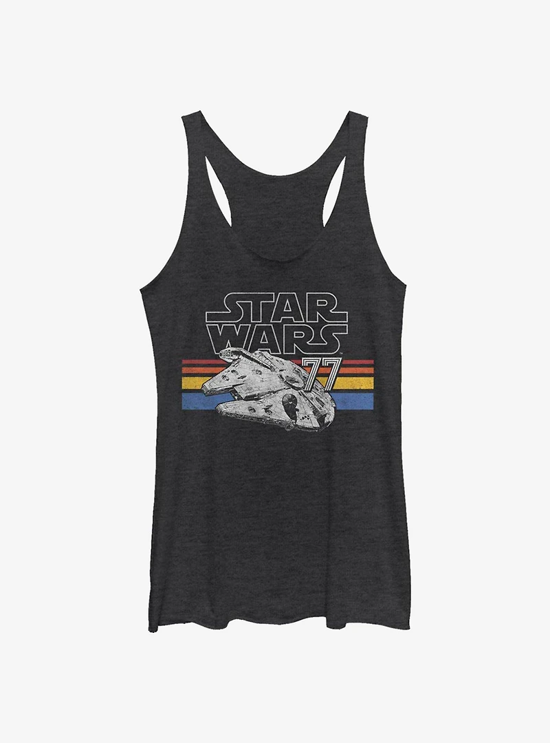 Star Wars Falcon Stripes Girls Tank