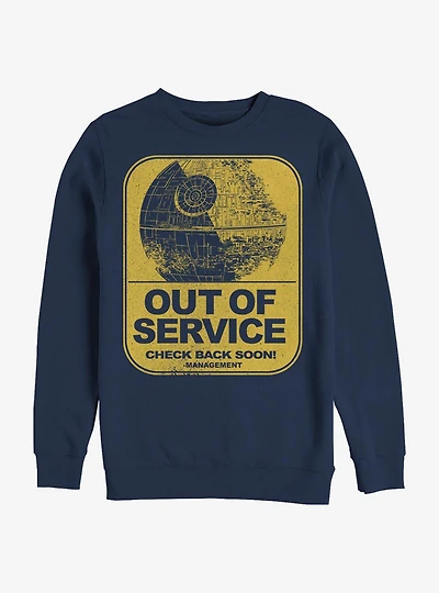 Star Wars Death Star II Out Of Service Sweatshirt