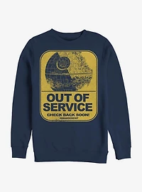 Star Wars Death Star II Out Of Service Sweatshirt